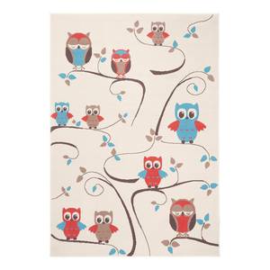 Kinder-vloerkleed Owls geweven stof - Blauw