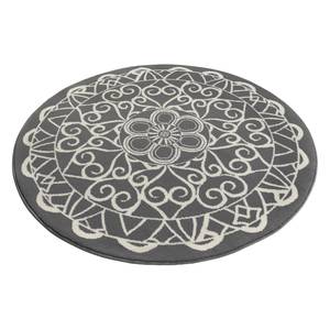 Teppich Mandala Webstoff - Grau