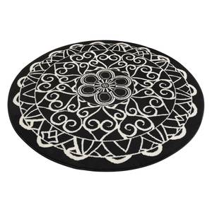 Tapis Mandala Tissu - Noir