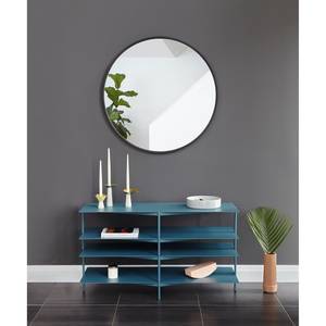 Miroir Hub I EVA / Acier / Caoutchouc - Noir - Diamètre : 94 cm