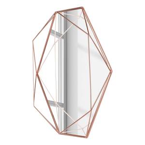 Miroir Prisma Fer / Acier inoxydable - Cuivre