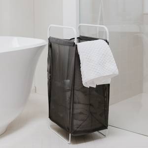 Wasmand Cinch mesh/staal/polypropeen - grijs/wit