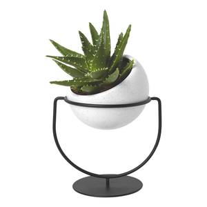 Support plante Nesta Céramique / Fil métallique / Acier - Blanc