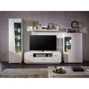 Tv-meubel Cabarita I hoogglans wit