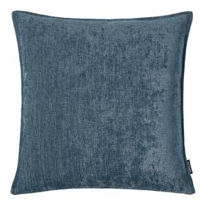 Housse de coussin Toronto Velours - Bleu pétrole