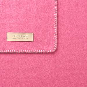 Plaid Secret Fleece - Pink
