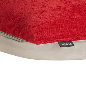 Housse de coussin Toronto Velours - Rouge