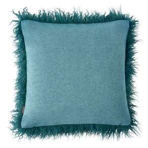 Housse de coussin Oscar Tissu mélangé - Turquoise