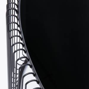 Couchtisch Wire III Glas / Stahl - Schwarz