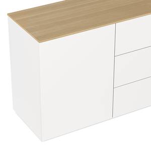 Dressoir Join II Eikenhout/wit