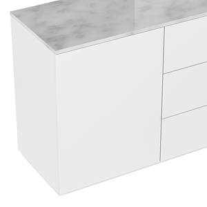 Sideboard Join II Marmor - Marmor Weiß
