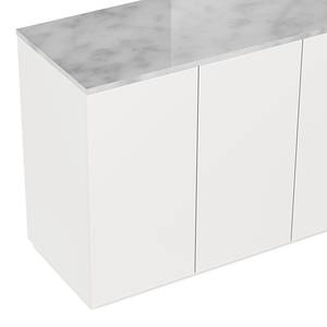 Sideboard Join III Marmor - Marmor Weiß