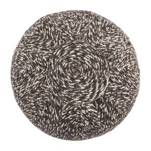 Pouf Vidal Laine - Marron