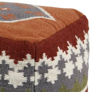 Pouf Mara Lana e Cotone - Multicolore