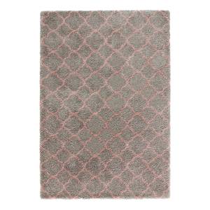 Tapis épais Luna Fibres synthétiques - Taupe / Saumon - 200 x 290 cm