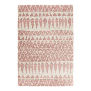 Hoogpolig vloerkleed Inspire kunstvezels - Oud pink - 80 x 150 cm