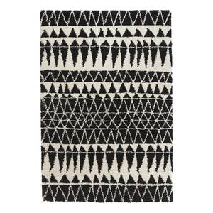 Hoogpolig vloerkleed Inspire kunstvezels - Zwart - 200 x 290 cm