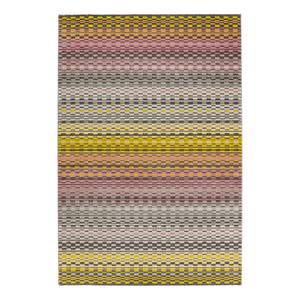 Laagpolig vloerkleed Shiver kunstvezels - Meerkleurig - 80 x 150 cm