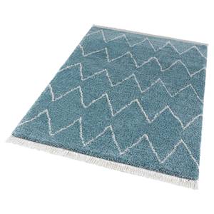 Tapis épais Ruby Fibres synthétiques - Bleu Gris - 200 x 290 cm