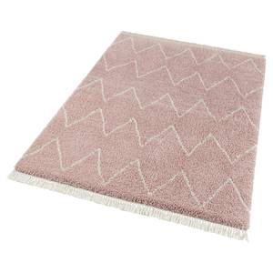 Tapis épais Ruby Fibres synthétiques - Rose - 160 x 230 cm