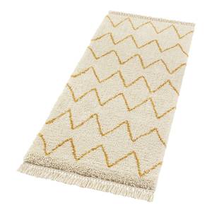 Tapis de couloir Ruby Fibres synthétiques - Crème