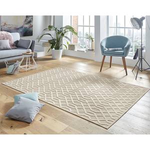 Tapis Caine Fibres synthétiques - Beige clair - 200 x 300 cm