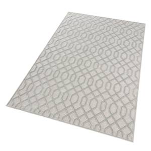 Tapis Caine Fibres synthétiques - Gris clair - 80 x 125 cm