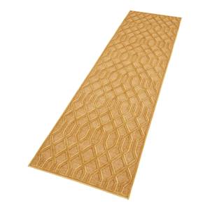 Tapis de couloir Caine Fibres synthétiques - Doré