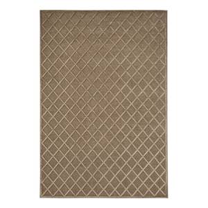 Tapis Danton Fibres synthétiques - Marron clair - 120 x 170 cm