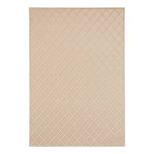 Tapis Danton Fibres synthétiques - Sable - 80 x 125 cm