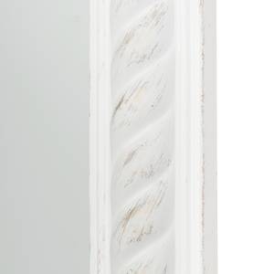 Miroir Atenas I Paulownia massif - Blanc vintage - Hauteur : 162 cm