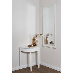 Miroir Atenas IV Paulownia massif - Blanc vintage