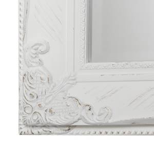 Miroir en pied Contulmo Paulownia massif - Blanc vintage