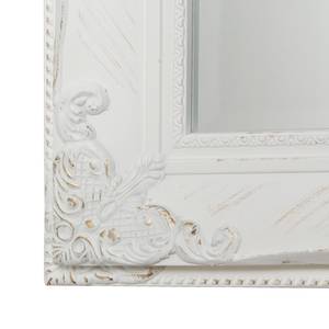 Miroir Contulmo IV Paulownia massif - Blanc vintage