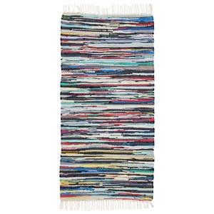 Tapis en laine Multi Coton - Multicolore - 70 x 140 cm