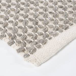 Wollteppich Skive Baumwolle / Wolle - Taupe - 65 x 130 cm