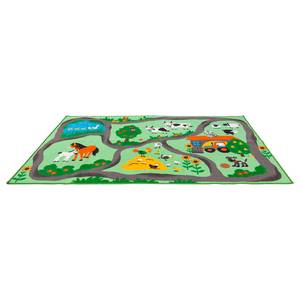 Tapis enfant ferme Polyamide - Multicolore - 80 x 150 cm