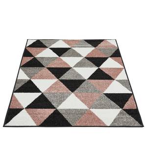 Tapis Salamanca Polypropylène - Vieux rose / Gris - 120 x 170 cm