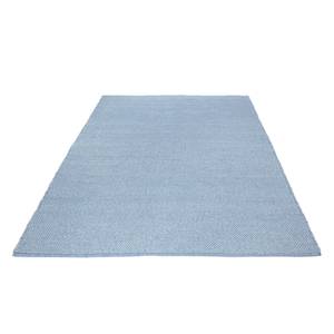 Tapis en laine Wohnidee Liv Coton - Bleu clair - 160 x 230 cm