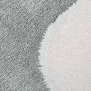 Kunstfellteppich Lambskin Polyester - Grau - 80 x 150 cm