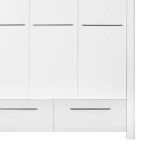 Armoire Linus Blanc / Gris