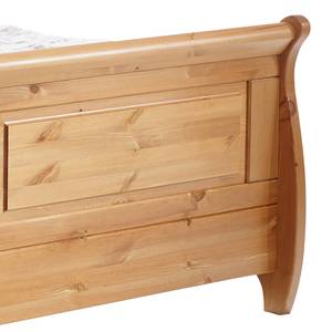 Houten bed Arette Massief grenenhout - Gebeitst grenen honing