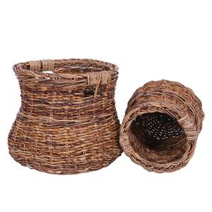 Paniers Bellambi (lot de 2) Fibres naturelles - Marron