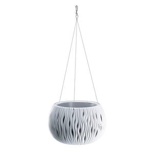 Suspension plante Wave Matière plastique - Gris clair - Gris clair