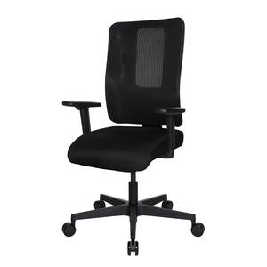 Chaise de bureau Open X Deluxe I Mesh / Tissu - Noir