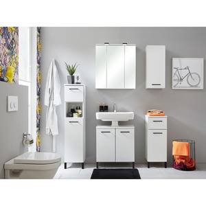 Armoire de salle de bain Quickset 930 Blanc - Bois manufacturé - 30 x 123 x 33 cm