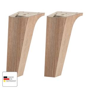 Pieds de meuble Pelipal (lot de 2) imitation chêne