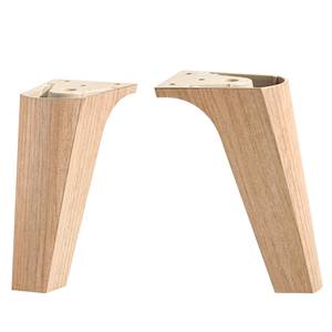 Pieds de meuble Pelipal (lot de 2) imitation chêne