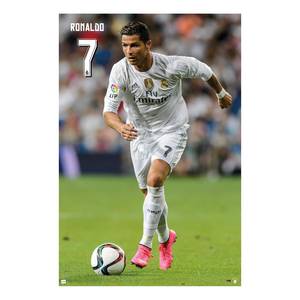 Bild Cristiano Ronaldo 15/16 I Papier / MDF - Mehrfarbig