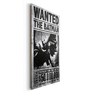 Tableau déco Batman Arkham Papier / MDF - Noir